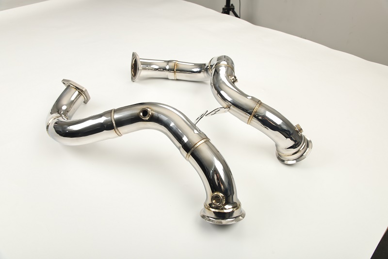 Aston Martin exhaust downpipe